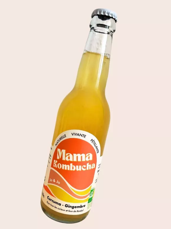 Curcuma Gingembre, Fleur d'Oranger — Mama Kombucha